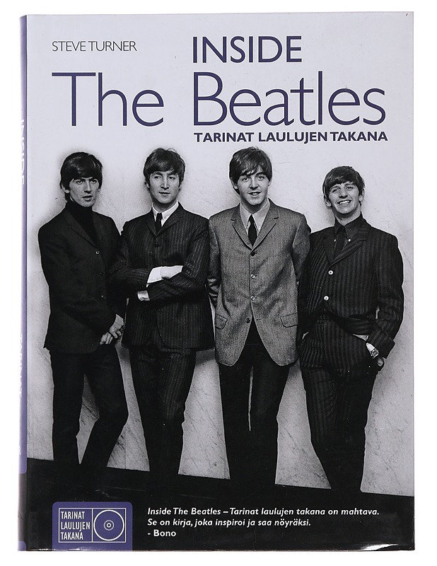 Inside the Beatles : tarinat laulujen takana - Turner, Steve - Musiikki- ja elokuvakirjat - 10105483090 - 0