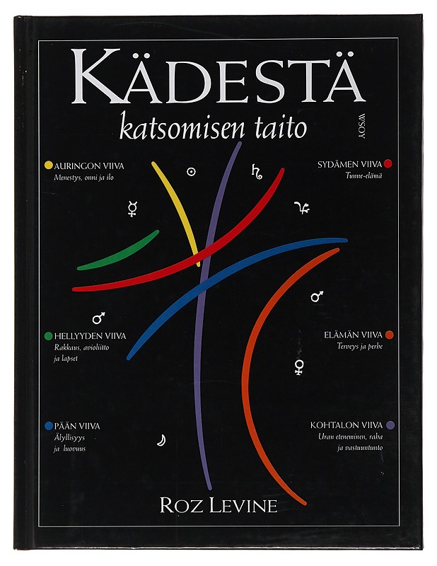 Kädestä katsomisen taito : laadi oman kohtalosi kartta - Levine, Roz - Tietokirjat ja oppaat - 10105483114 - 0