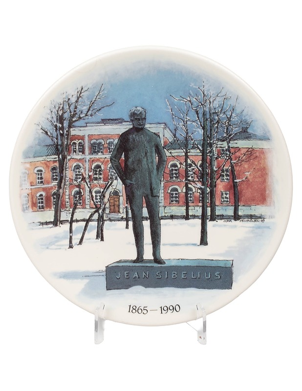 ARABIA Jean Sibelius 1990 vuosilautanen seinälautanen - Designsuosikit - 10105483129 - 0