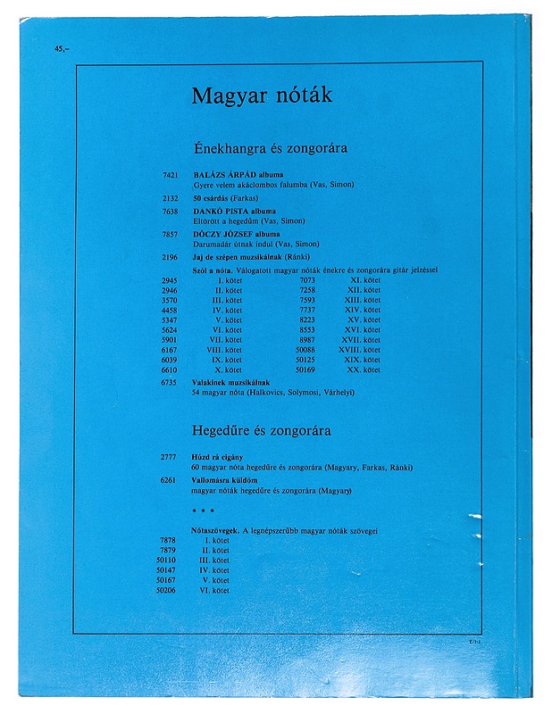 Valakinen muzsikálnak - Musiikki- ja elokuvakirjat - 10105483138 - 1