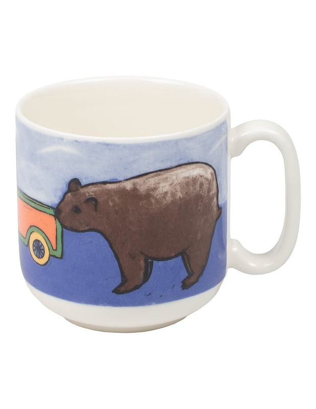 ARABIA Matkalla maailmalle lautanen ja muki - Designsuosikit - 10105483142 - 3