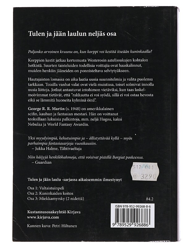 Korppien kestit - Martin, George R. R. - Fantasia- ja scifi - 10105483174 - 1