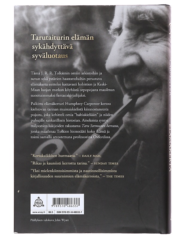 J. R. R. Tolkien : elämäkerta - Carpenter, Humphrey - Elämäkerrat ja muistelmat - 10105483187 - 1