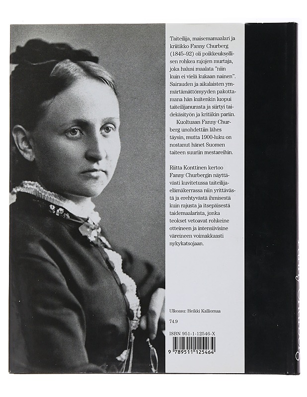 Fanny Churberg - Riitta Konttinen - Taide- ja kulttuurikirjat - 10105483203 - 1