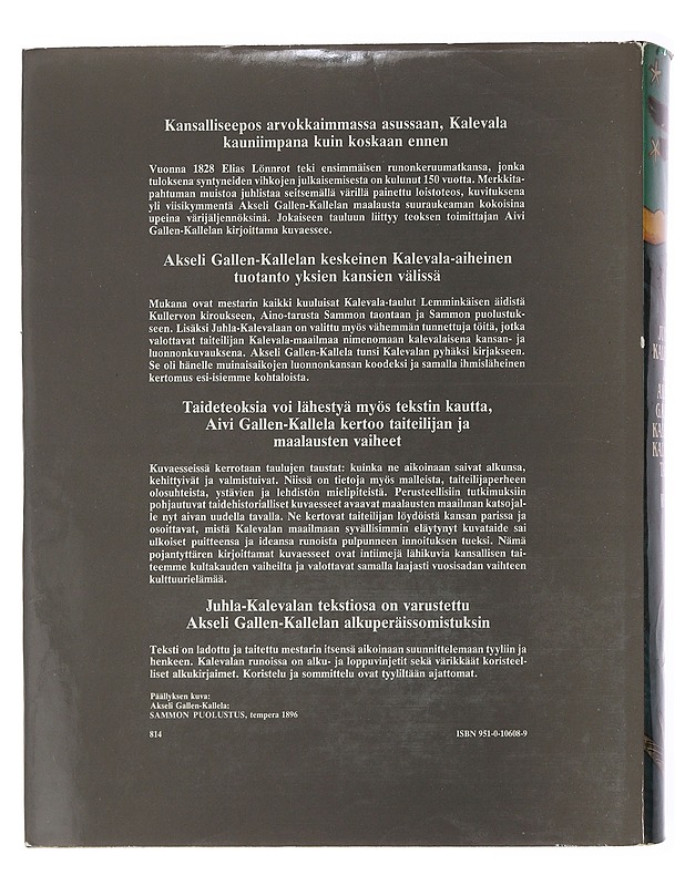 Kalevala - Gallen-Kallela-Sirén, Aivi - Romaanit ja novellit - 10105483212 - 1