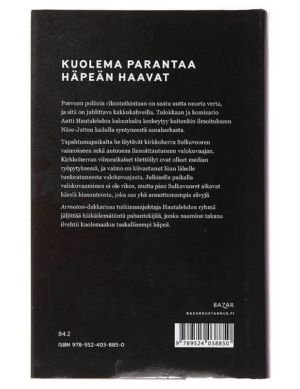 Armoton - Rönnbacka - Jännitys ja dekkarit - 10105483216 - 1