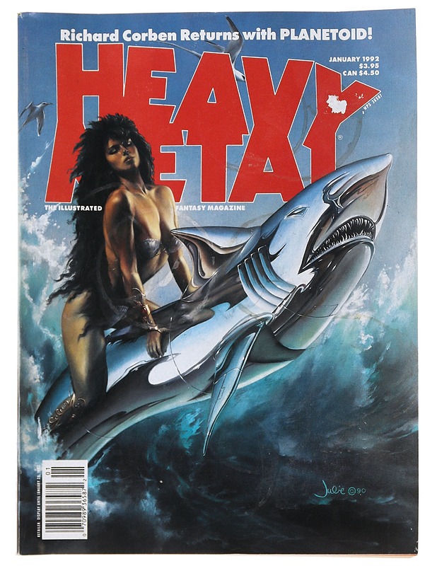 Heavy Metal - January 1992 - Vol XV. Nro VI - K18 - Sarjakuvat - 10105483256 - 0