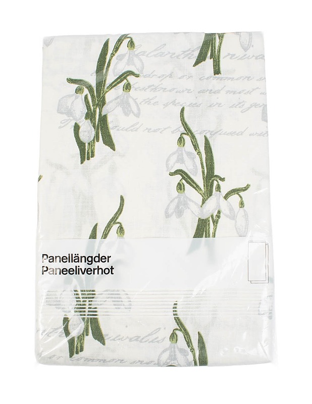 HEMTEX Snödroppe paneeliverho, 45x240 cm, 2 kpl - Verhot ja kapat - 10105483261 - 1