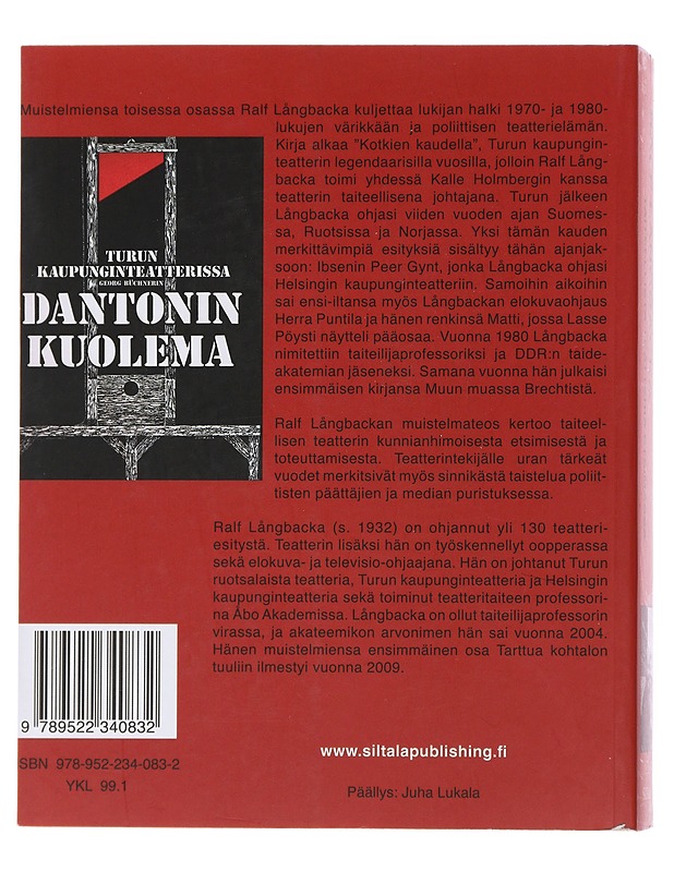 Taiteellista teatteria etsimässä - Långbacka, Ralf - Elämäkerrat ja muistelmat - 10105483263 - 1