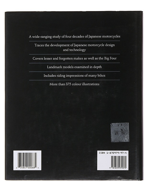 Pictorial history of Japanese motorcycles - Cornelis Vandenheuvel - Tietokirjat ja oppaat - 10105483265 - 1