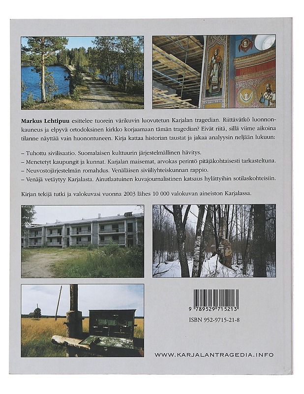 Karjalan tragedia - Markus Lehtipuu - Tietokirjat ja oppaat - 10105483269 - 1