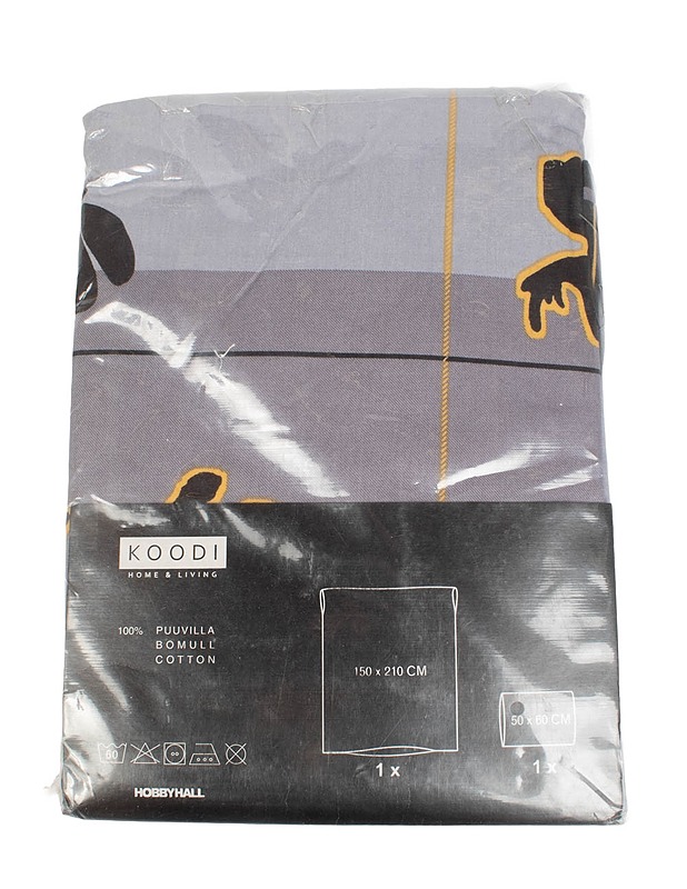KOODI pussilakanasetti, 150x210 cm - Liinavaatteet - 10105483349 - 1