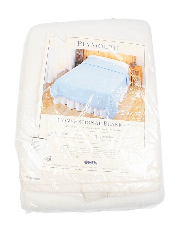 OWEN Plymouth Conventional huopa, 183x229 cm - Tyynyt ja peitot - 10105483383 - 0