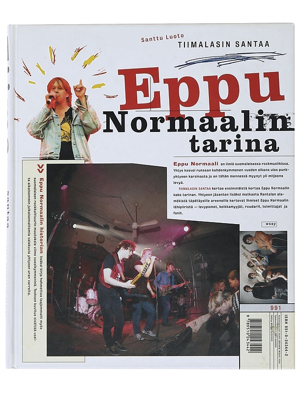 Tiimalasin santaa : Eppu Normaalin tarina - Santtu Luoto - Elämäkerrat ja muistelmat - 10105483413 - 0