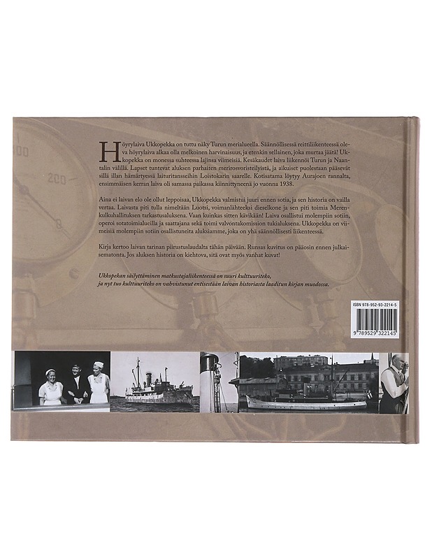 Höyrylaiva Ukkopekka - Johanna Pakola - Historiakirjat - 10105483425 - 1