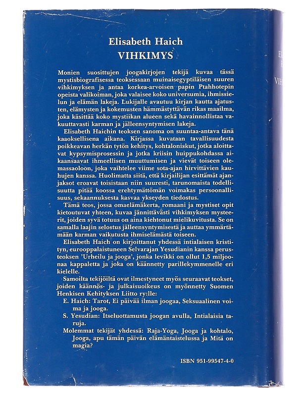 Vihkimys - Haich, Elisabeth - Romaanit ja novellit - 10105483439 - 1