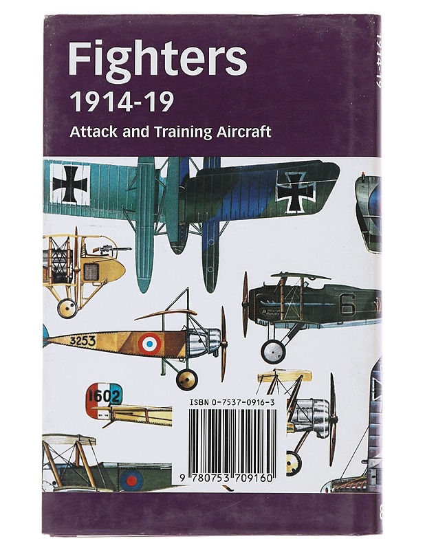 Fighters : attack and training aircraft 1914-19 - Kenneth Munson - Tietokirjat ja oppaat - 10105483445 - 1