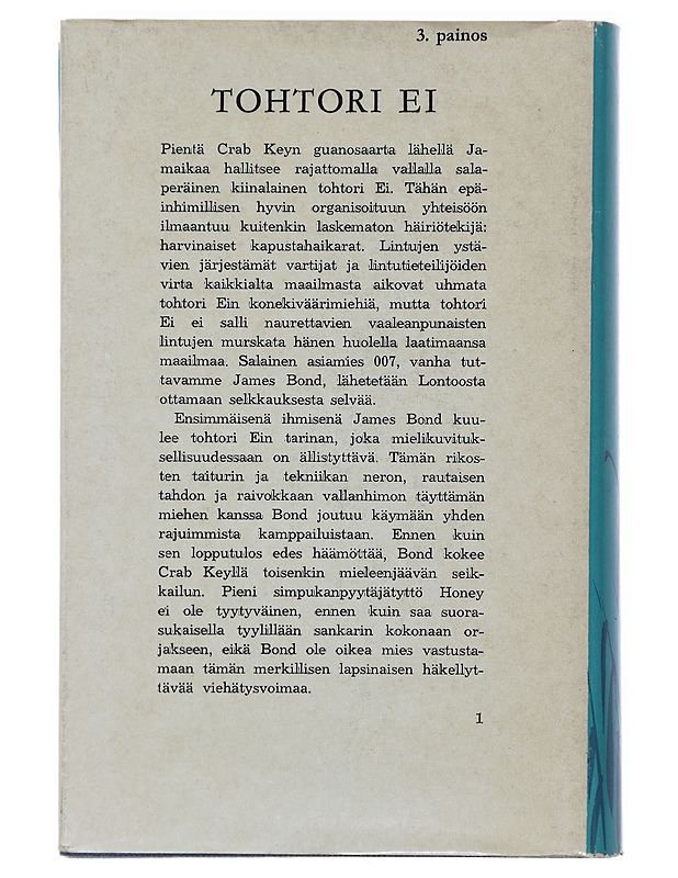 Tohtori Ei - Ian Fleming - Romaanit ja novellit - 10105483455 - 1