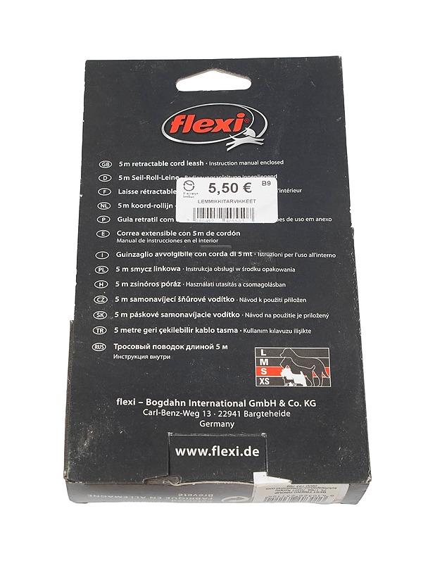 FLEXI talutushihna, S - Lemmikkitarvikkeet - 10105483457 - 1