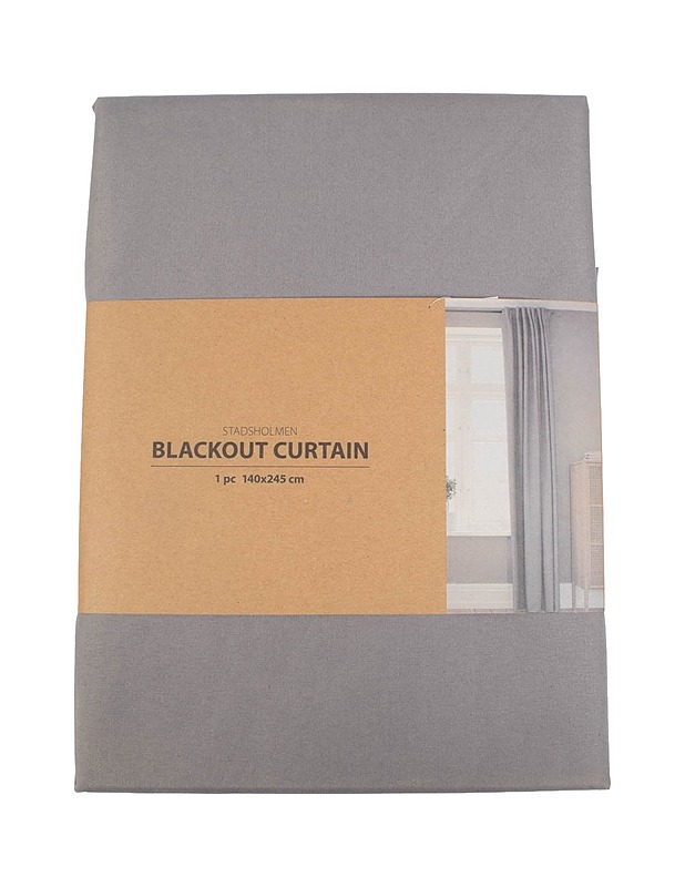 JYSK Stadsholmen pimennysverho, 140x245 cm - Verhot ja kapat - 10105483471 - 0