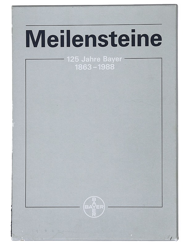 Meilensteine 125 jahre bayer 1863-1988 - Gottfried Plumpe, Heinz Schultheis, Erig Verg - Taide- ja kulttuurikirjat - 10105483473 - 0