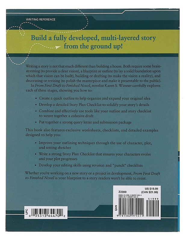 From First Draft to Finished Novel - Karen S. Wiesner - Harrastekirjat - 10105483591 - 1