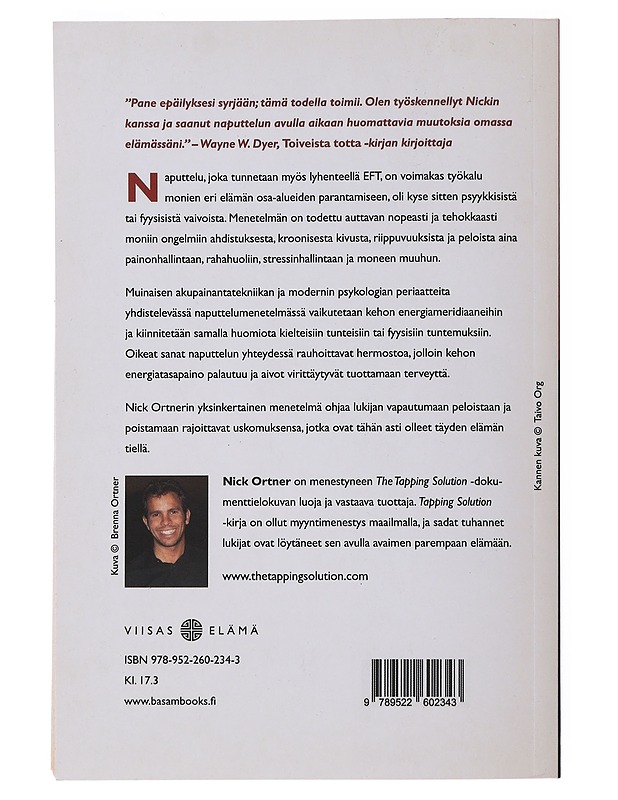 Tapping solution : vallankumouksellinen stressinhoitomenetelmä - Ortner, Nick - Tietokirjat ja oppaat - 10105483619 - 1