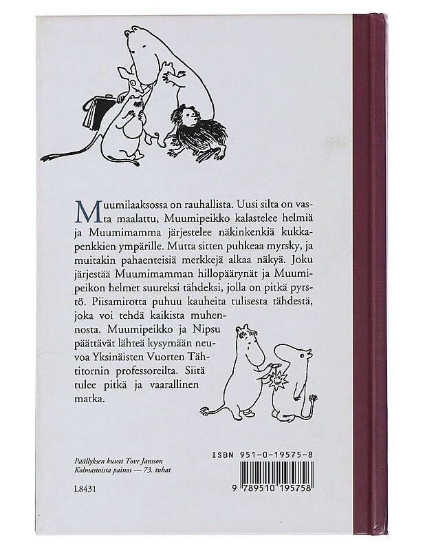 Muumipeikko ja pyrstötähti - Jansson, Tove - Lastenkirjat - 10105483625 - 1
