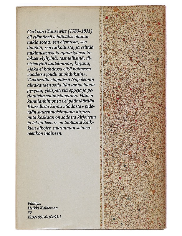 Sodasta : valikoima ajatelmia - Clausewitz, Carl von - Tietokirjat ja oppaat - 10105483636 - 1