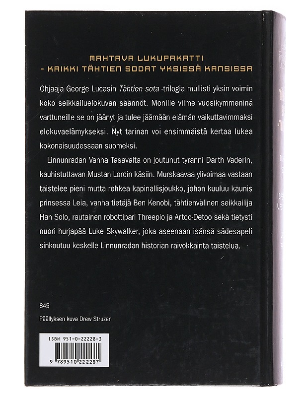 Tähtien sota -trilogia - Glut, Donald F. - Fantasia- ja scifi - 10105483657 - 1
