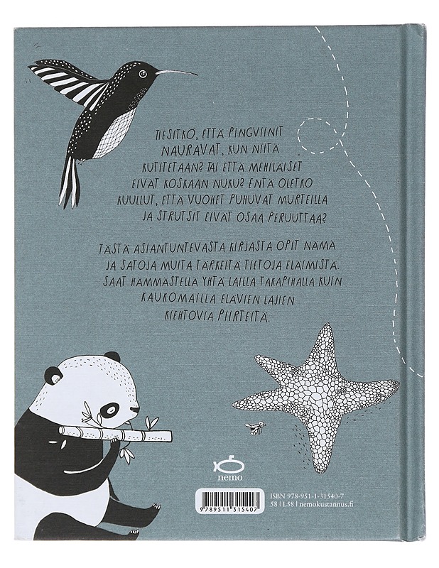 Tärkeitä tietoja eläimistä - Säfström, Maja - Lastenkirjat - 10105483653 - 1