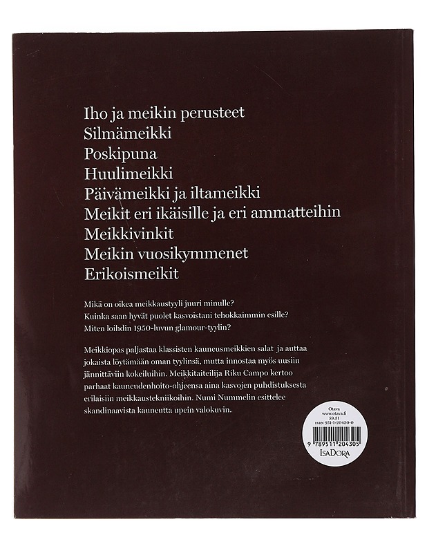 Meikkiopas - Campo, Riku - Kirja lahjaksi - 10105483654 - 1