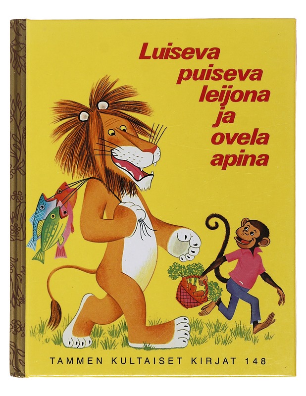 Luiseva puiseva leijona ja ovela apina - Carey, Mary - Lastenkirjat - 10105483656 - 0