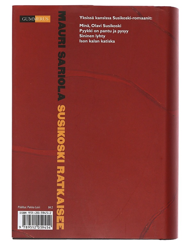 Susikoski ratkaisee - Mauri Sariola - Romaanit ja novellit - 10105483700 - 1