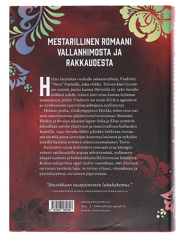 Rakkaani, Vladimir - Nina Honkanen - Romaanit ja novellit - 10105483735 - 1