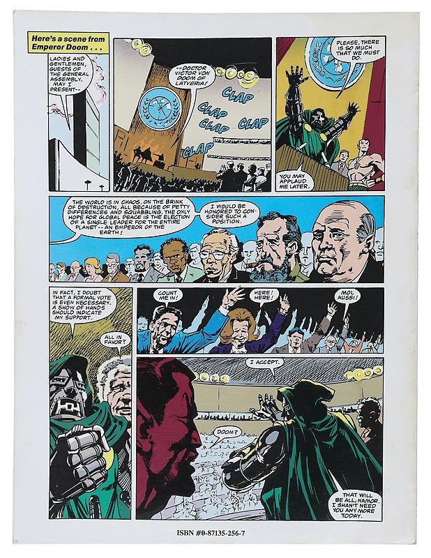 Emperor Doom - David Michelinie, Bob Hall - Sarjakuvat - 10105483738 - 1