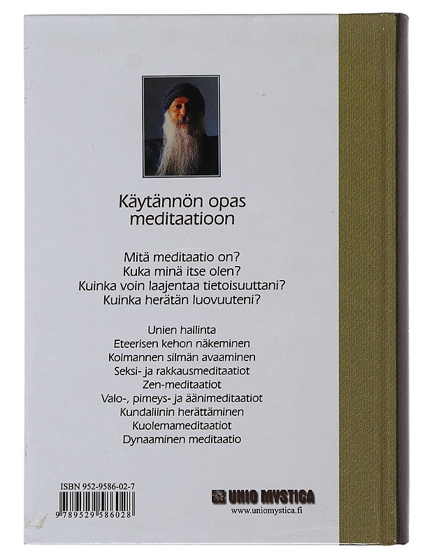 Meditaatio : ainoa tie vapauteen : käytännön opas meditaatioon - Osho - Tietokirjat ja oppaat - 10105483800 - 1