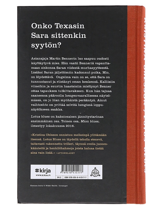 Lotus blues - Ohlsson, Kristina - Jännitys ja dekkarit - 10105483817 - 1