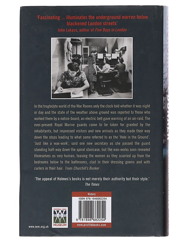 Churchill's Bunker - Richard Holmes - Historiakirjat - 10105483829 - 1