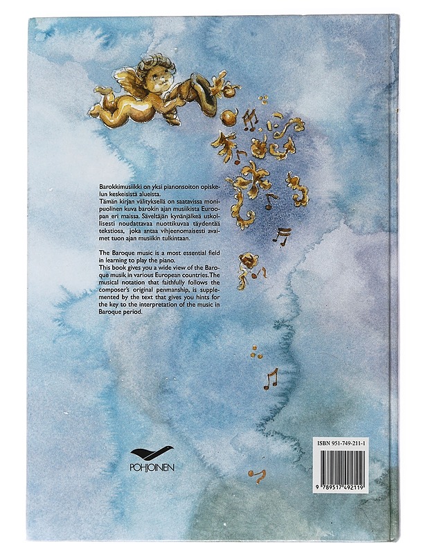 Barokkipianisti - Vapaavuori, Pekka - Musiikki- ja elokuvakirjat - 10105483859 - 1