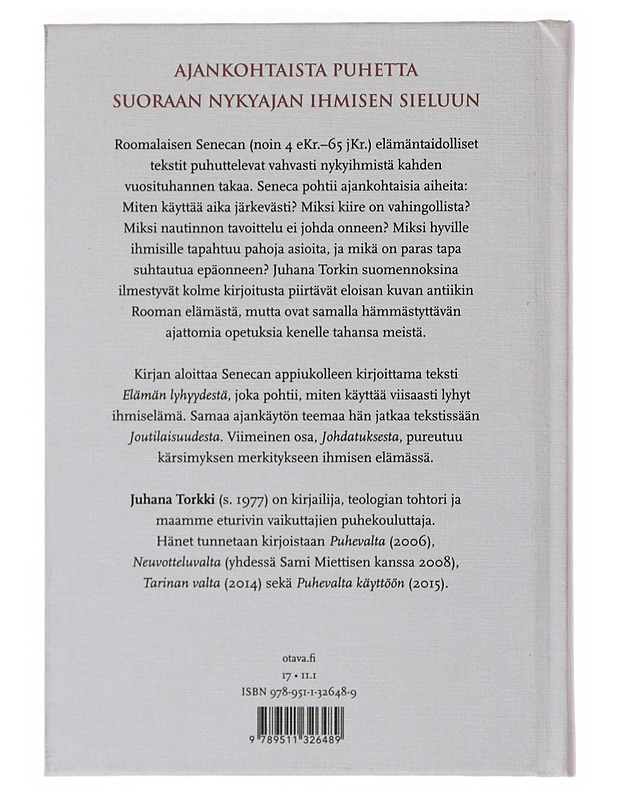 Elämän lyhyydestä - Seneca ; Juhana Torkki - Tietokirjat ja oppaat - 10105483871 - 1