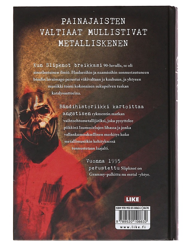 Slipknot - McIver, Joel - Elämäkerrat ja muistelmat - 10105483878 - 1