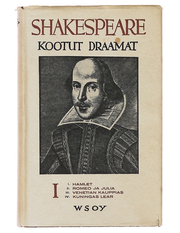 Shakespeare kootut Draamat I-IX - Runot ja näytelmät - 10105483929 - 0