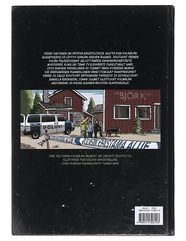 Kylmälän murhat. Sokea hieroja - Peltonen, Jari - Sarjakuvat - 10105483920 - 1