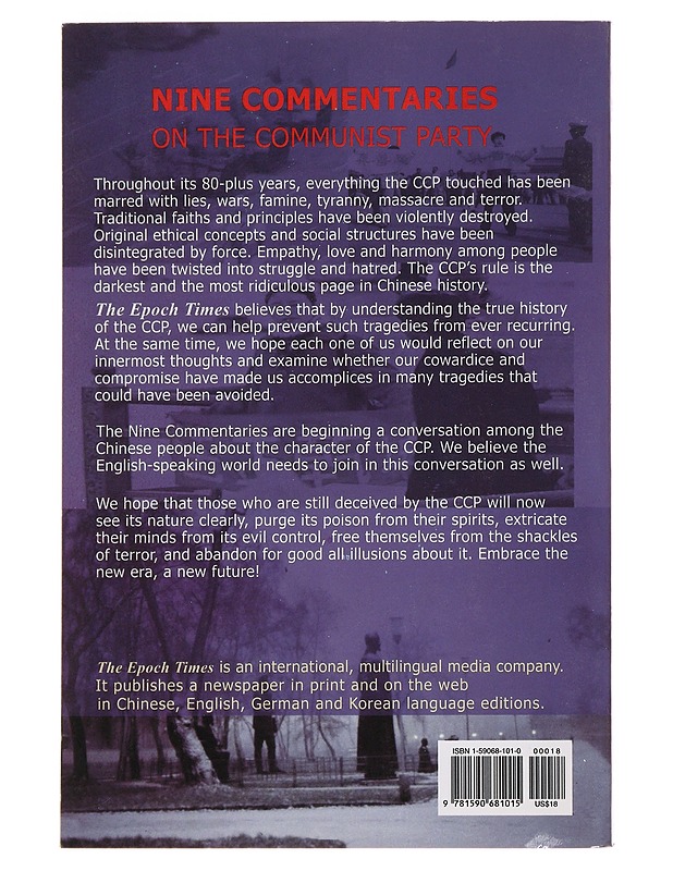 Nine Commentaries on the Communist Party - Historiakirjat - 10105483979 - 1