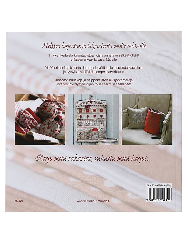 Kirjontaa rakkaudella - Shaw, Mandy - Käsityökirjat - 10105484040 - 1