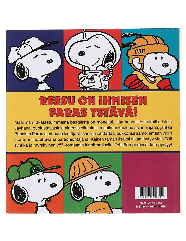 Sankarimme Ressu - Schulz, Charles M. - Sarjakuvat - 10105484054 - 1