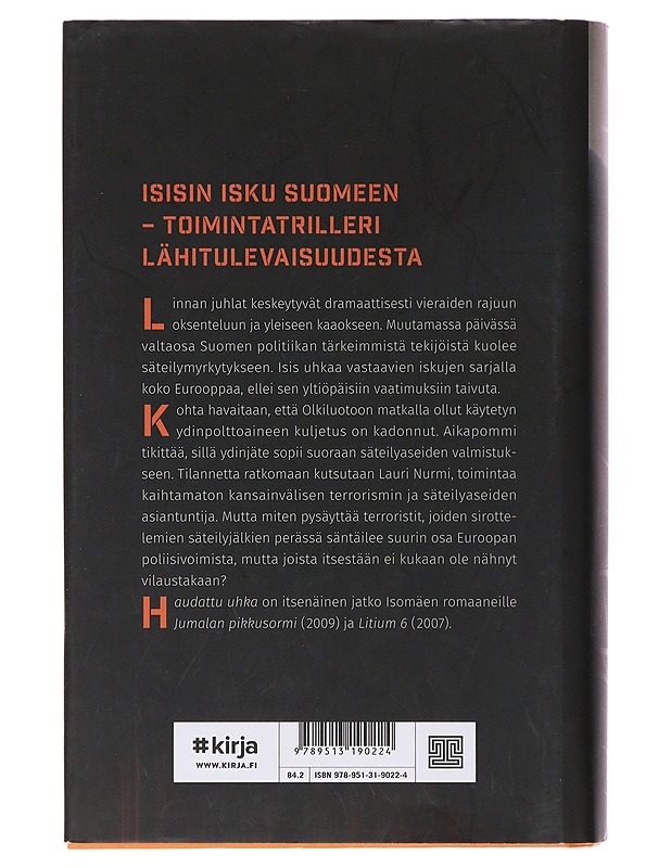 Haudattu uhka - Risto Isomäki - Jännitys ja dekkarit - 10105484066 - 1