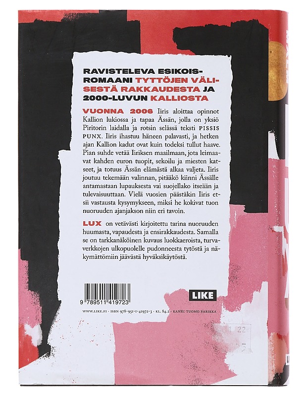 Lux - Karla Malm - Romaanit ja novellit - 10105484138 - 1