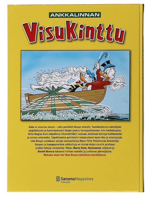 Ankkalinnan visukinttu - Disney, Walt - Sarjakuvat - 10105484191 - 1